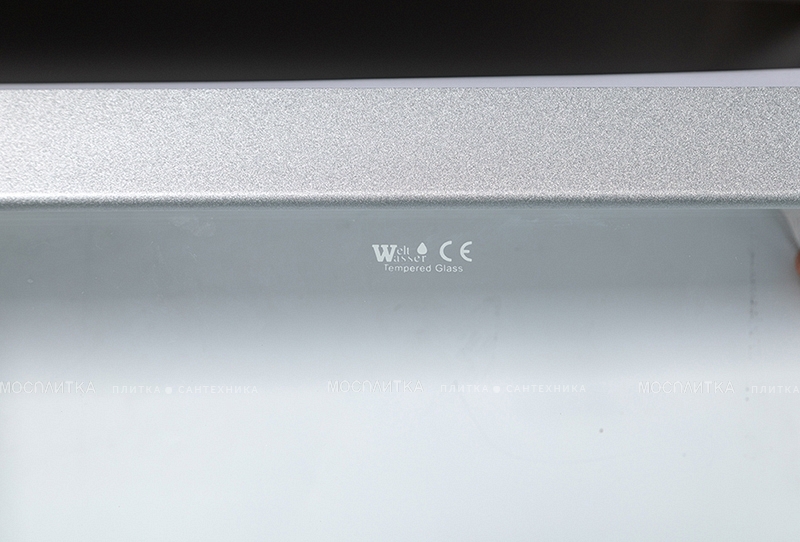 Душевая кабина WeltWasser WW500 100х100 см Halle 1001 профиль хром, стекло прозрачное - изображение 7