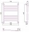 Полотенцесушитель водяной Сунержа Флюид+ 60х50 см 00-0222-6050 без покрытия - 4 изображение