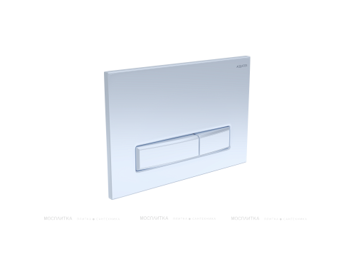 Панель смыва Aquatek Slim, KDI-0000021, белая глянецевая - 2 изображение