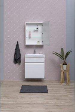 Комплект мебели для ванной Aquanet Палермо 60 белый - 8 изображение