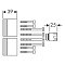 Удлинение скрытой части Axor для электронного смесителя 25 мм, 13594000 - изображение 2