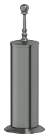 Ершик 3SC Stilmar UN STI 430 для туалета с крышкой напольный, античное серебро