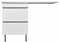 Раковина Stella Polar Мадлен 120, левая, SP-00000026 - 3 изображение