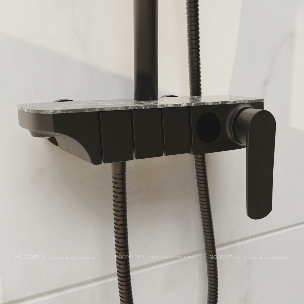 Душевая стойка RGW Shower Panels SP-33-B 51140133-04 черный матовый - изображение 4