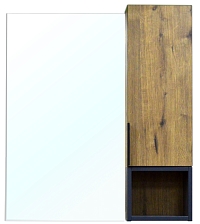 Зеркальный шкаф Azario Gris 75 см CS00080419 дуб веллингтон1