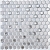 Мозаика LeeDo & Caramelle  Argento grani hexagon 13x23x6) 30x30