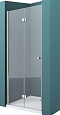 Душевая дверь BelBagno Albano 100х195 см ALBANO-BS-12-100-C-Cr профиль хром стекло прозрачное - 2 изображение