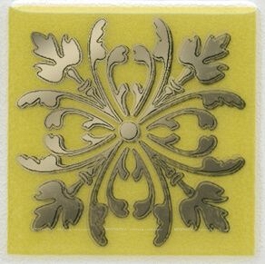 Керамическая плитка Kerama Marazzi Вставка Клемансо оливковый 4,9х4,9