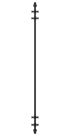 Полотенцесушитель водяной Сунержа Хорда 180х19,5 см 15-0124-1800 тёмный титан муар