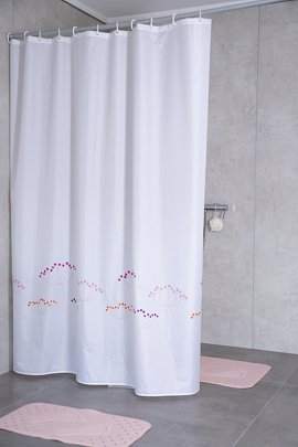 Штора для ванной Ridder Flora разноцветный, 4111300