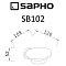 Мыльница Sapho Samba SB102 хром - изображение 2