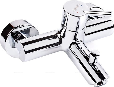 Смеситель Hansgrohe Talis S для ванны с душем 32440000 хром - 3 изображение