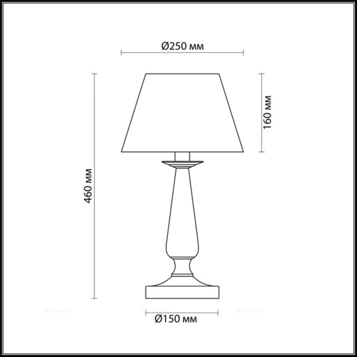 Настольная лампа Lumion Hayley 3712/1T - 3 изображение