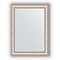 Зеркало в багетной раме Evoform Definite BY 3046 55 x 75 см, Версаль серебро 