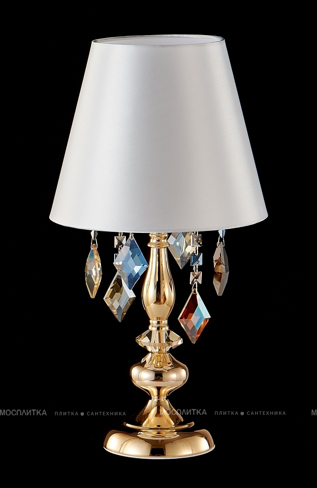 Настольная лампа Crystal Lux MERCEDES LG1 GOLD/COLOR - изображение 3