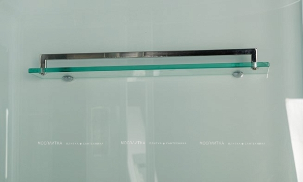 Душевая кабина WeltWasser WW500 80х80 см Halle 802 профиль хром, стекло прозрачное - 10 изображение