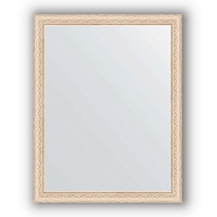 Зеркало в багетной раме Evoform Definite BY 1041 74 x 94 см, беленый дуб