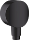 Шланговое подключение Hansgrohe FixFit S 26453670, матовый черный 