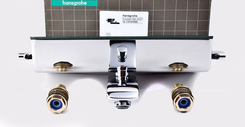 Термостат для ванны с душем Hansgrohe Ecostat Select 13141400 белый/хром - изображение 11