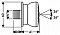 Душевая форсунка Hansgrohe Bodyvette 28466000 шарнирная - 4 изображение