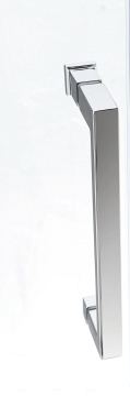 Душевая дверь в нишу Cezares MOLVENO-BF-1-110-P-Cr стекло punto - 2 изображение