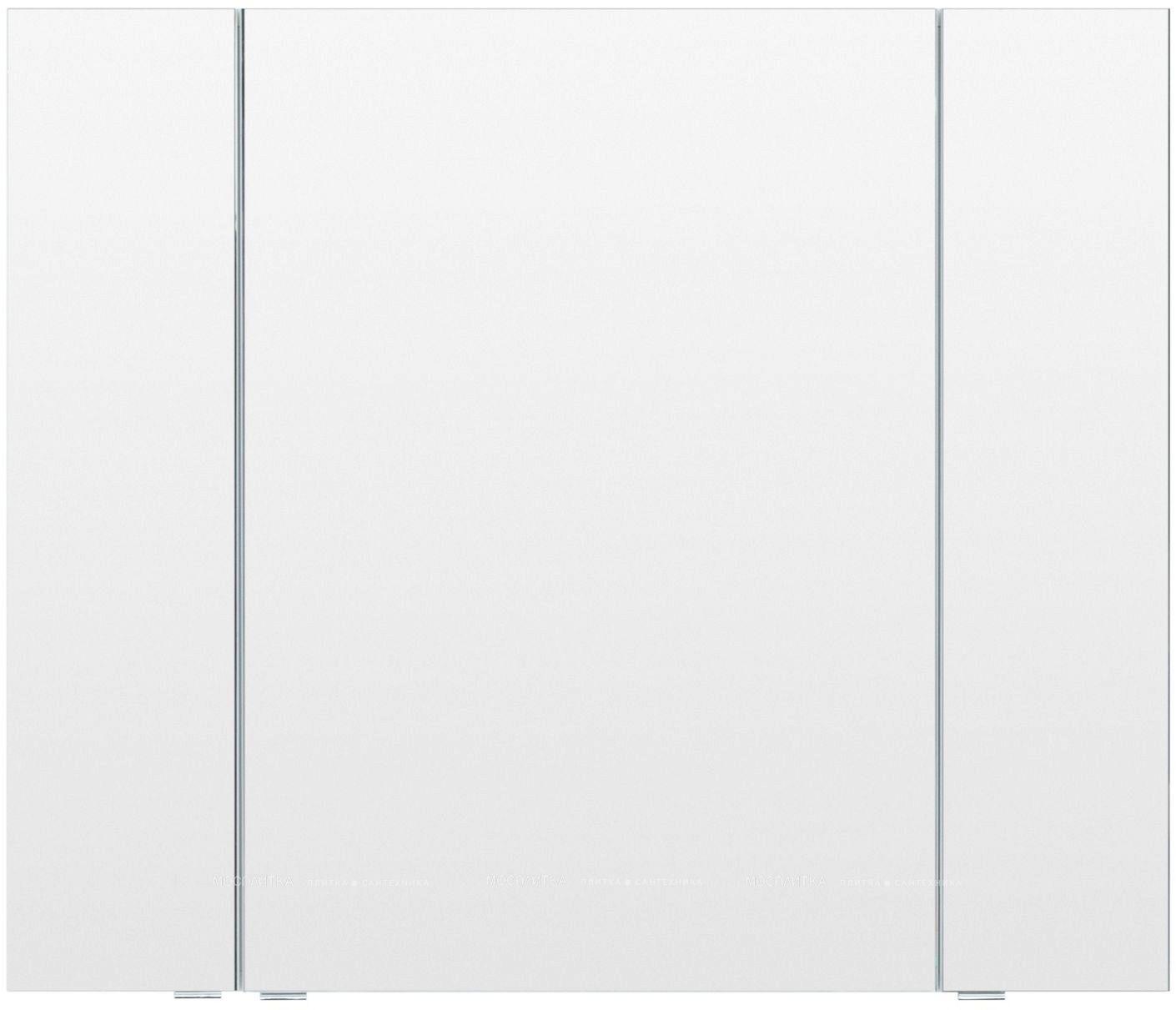 Зеркальный шкаф Aquanet Алвита New 100 Белый матовый - изображение 5