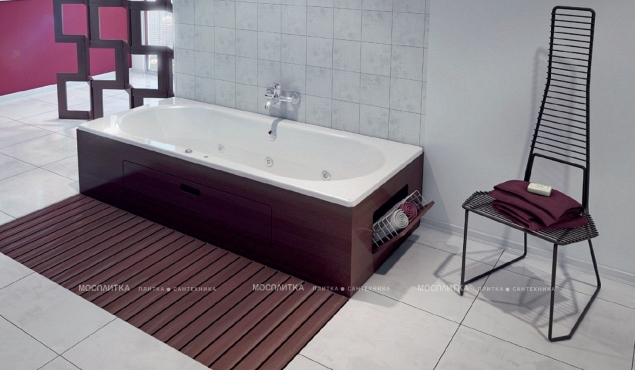 Стальная ванна BLB Duo Comfort HG 180x80 см - 2 изображение