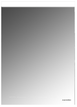 Зеркальный шкаф Azario 50 см AZ-ZC-046CS с подсветкой - 2 изображение