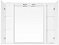 Зеркальный шкаф Style Line Олеандр-2 1000/С Люкс, белый - 2 изображение