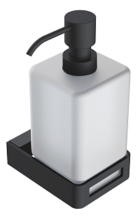 Дозатор Boheme Q 10957-B для жидкого мыла, черный