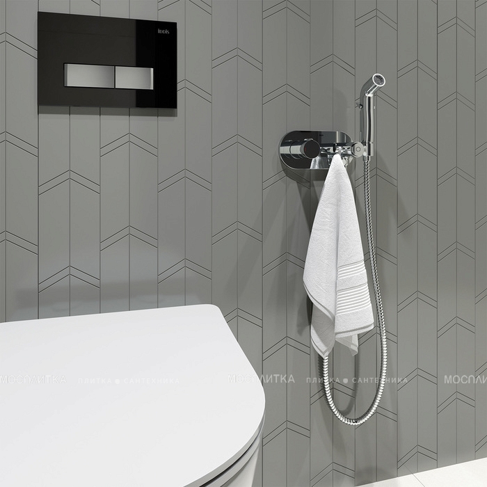 Гигиенический душ со смесителем Iddis Axes AXESBRBi08 хром - изображение 3