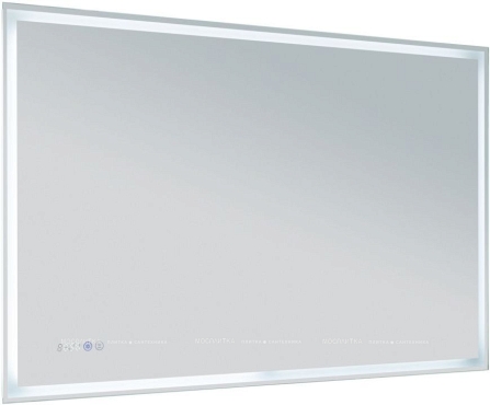 Зеркало Aquanet Оптима 120 белый матовый - 2 изображение