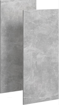 Шкаф-пенал Aqwella Mobi 36 см MOB0535BS бетон светлый - 2 изображение