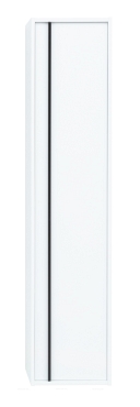 Шкаф-пенал для ванной Aquanet Lino 35 00253909 белый матовый - 3 изображение