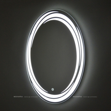 Зеркало Azario Нормандия-2 57 см ФР-00001022 с подсветкой - 2 изображение