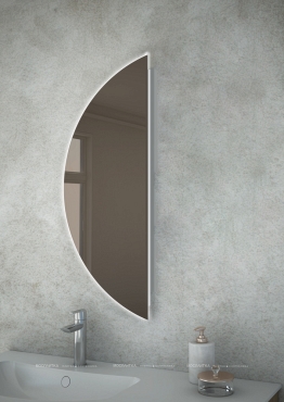 Зеркало дополнительное Cezares 30 см 45031 с подсветкой - 5 изображение