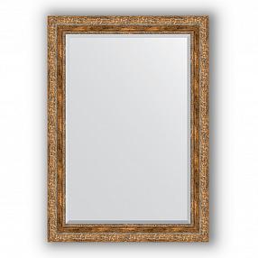 Зеркало в багетной раме Evoform Exclusive BY 3462 75 x 105 см, виньетка античная бронза