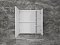 Зеркальный шкаф Style Line Стокгольм 70 см ЛС-00002322 белый рифленый софт - 2 изображение