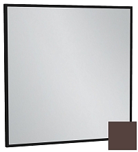 Зеркало Jacob Delafon Silhouette 60 см EB1423-F32 ледяной коричневый сатин
