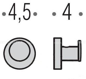 Крючок Colombo PLUS W4917 - изображение 2