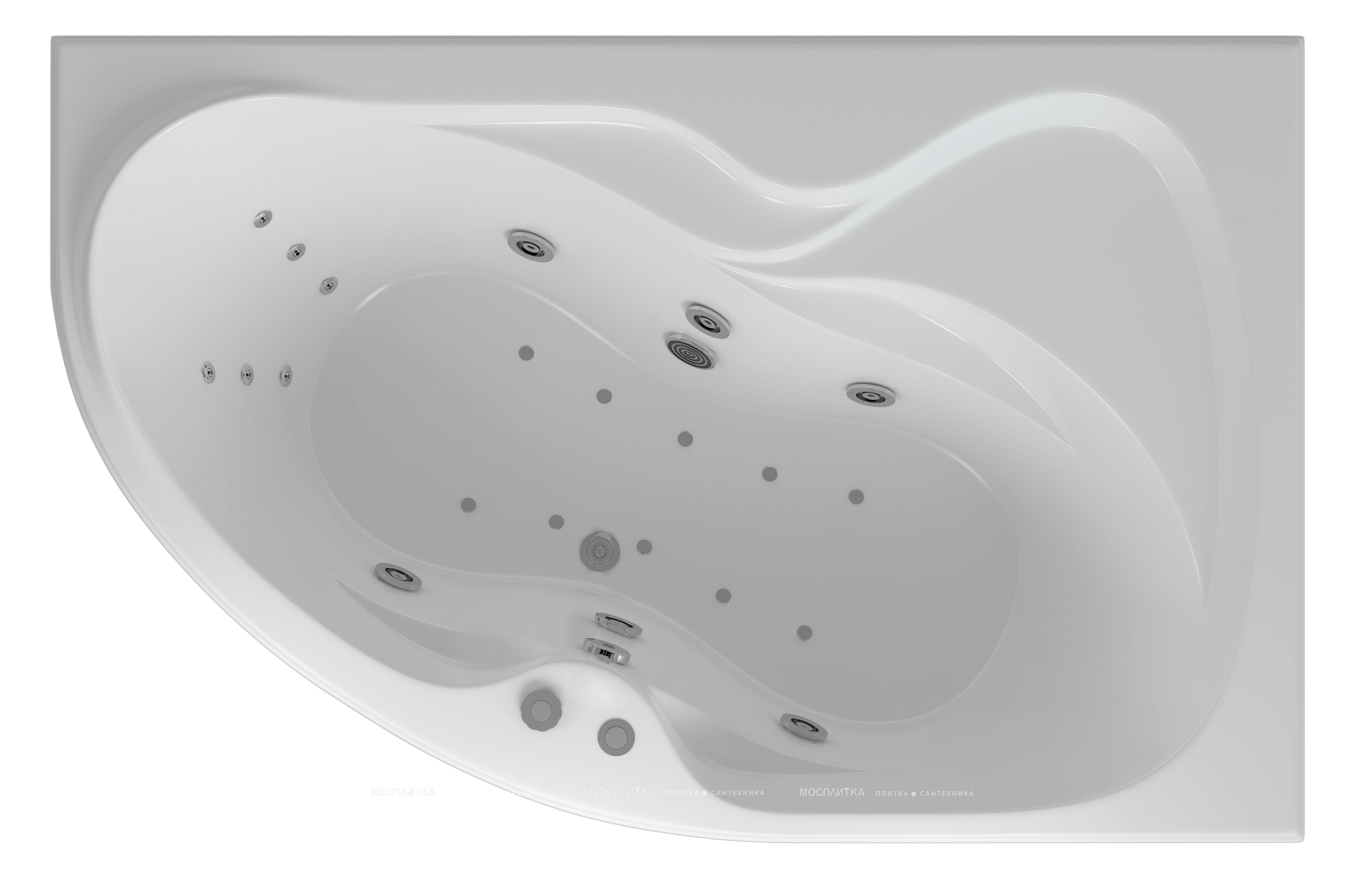 Акриловая ванна Aquatek Вега 170 см R на сборно-разборном каркасе - изображение 2