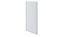 Душевая дверь Aquatek 80х200 см AQ ARI PI 08020CH профиль хром, стекло прозрачное