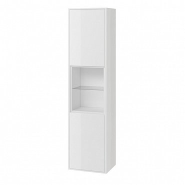 Шкаф-пенал Excellent Tuto 40 см (белый/белый), MLEX.0201.400.WHWH