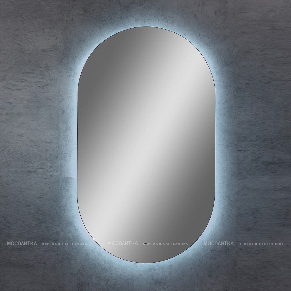 Зеркало Art&Max Torino 60 см AM-Tor-600-1000-DS-F с подсветкой - изображение 2