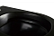 Унитаз подвесной безободковый Abber Bequem AC1103MB с крышкой-сиденьем микролифт, матовый черный - 5 изображение
