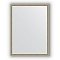 Зеркало в багетной раме Evoform Definite BY 0639 58 x 78 см, витое серебро