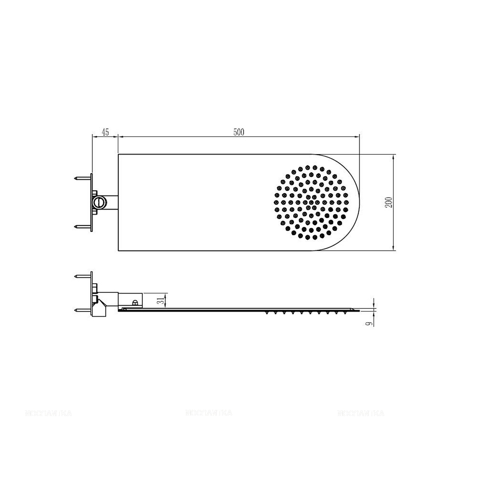 Душевой комплект RGW Shower Panels 50140801-01 хром - изображение 8