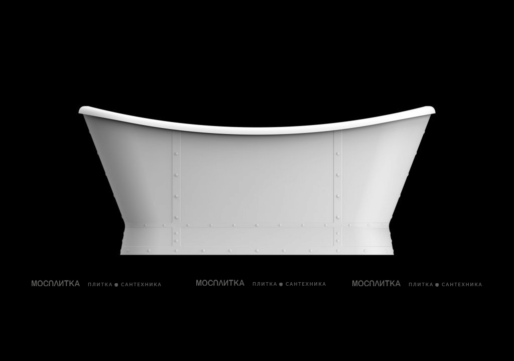 Акриловая ванна BelBagno 168х78 BB33 белый глянец - изображение 3