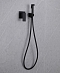Гигиенический душ Abber Daheim AF8225B со смесителем, матовый черный - 3 изображение