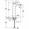 Смеситель VitrA X-Line A42322EXP для раковины чаши - 2 изображение